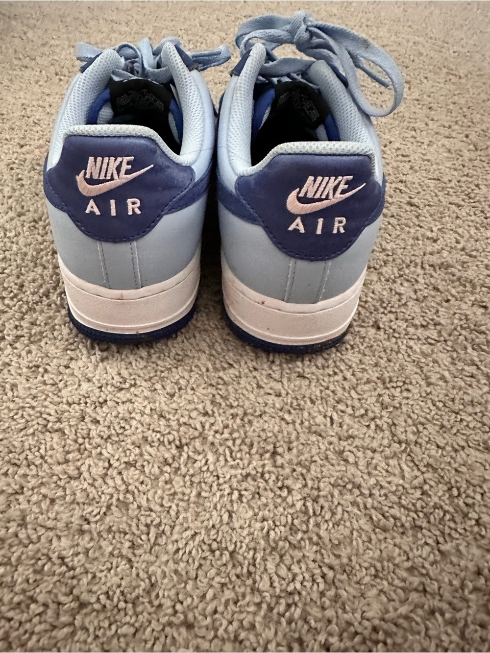 Nike Air Force 1 Low By You Blue White Men’s 9.5 DV3892-900 AF1 - Picture 2 of 7